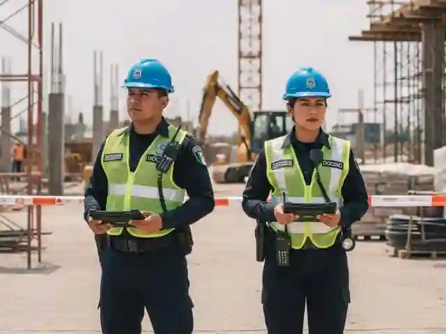 Control de accesos para personal y proveedores en obra