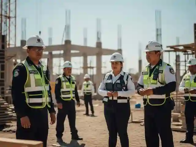 Vigilancia perimetral profesional en obras de construcción CDMX