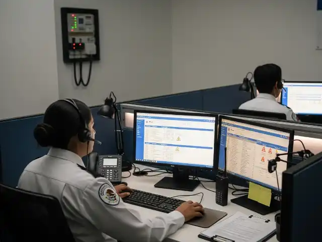 Central de monitoreo de alarmas 24/7 certificada UL en CDMX