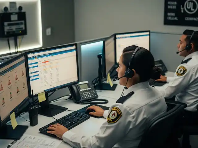 Certificación UL de central de monitoreo profesional