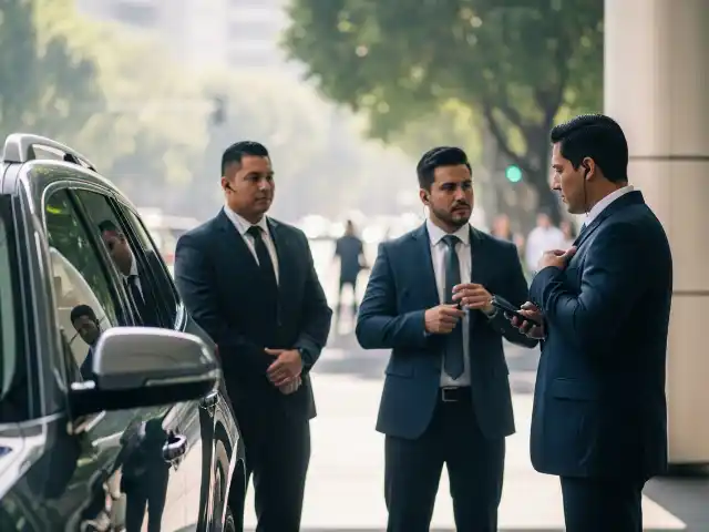 Escolta ejecutivo certificado SSC para CEO en CDMX
