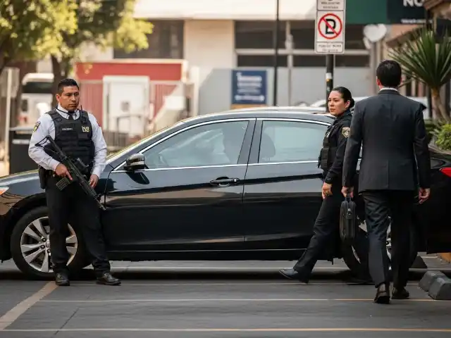 Comunicación encriptada TETRA para protección ejecutiva