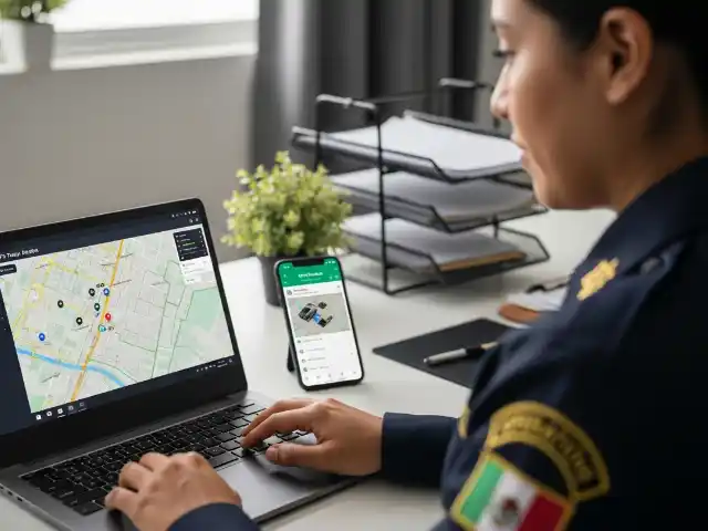 Rastreo GPS satelital en tiempo real para flotillas vehiculares CDMX